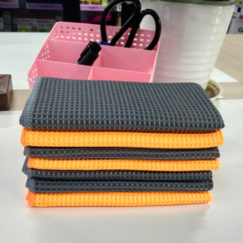 Soft Non-Scratch Pineapple Texture Towel