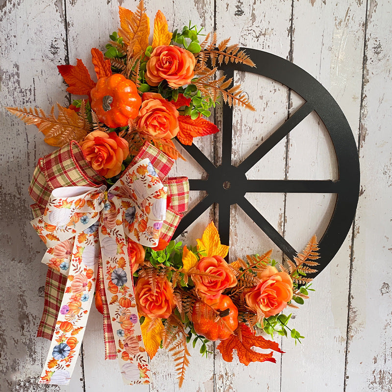 Thanksgiving Garland | Harvest Festival Door Hanging Decoration