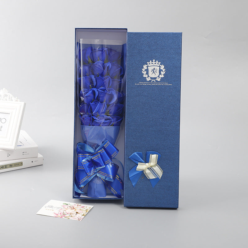 Soap Flower Bouquet | 18 Rose Gift for Thanksgiving, Christmas & Birthdays