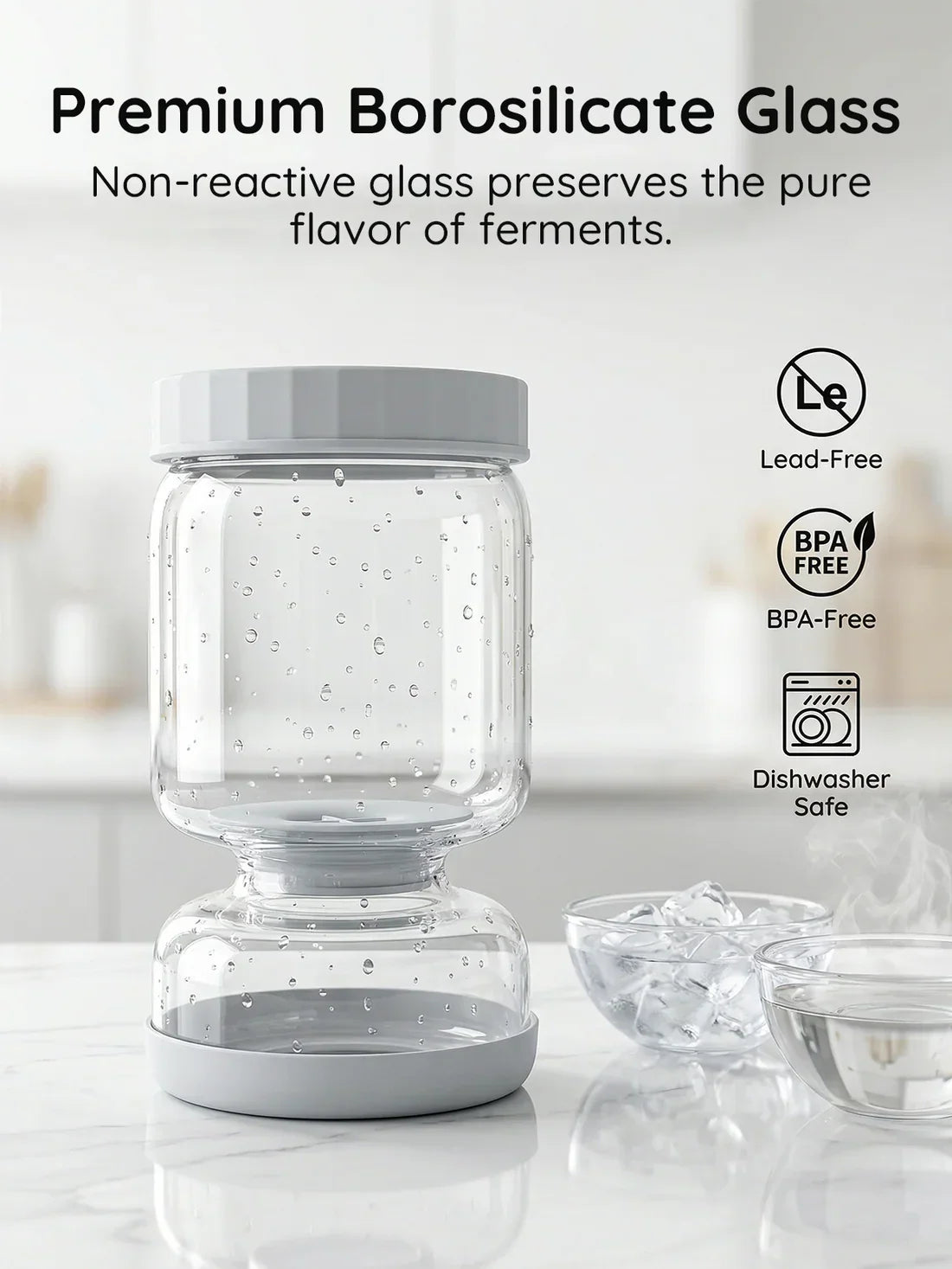 Pickle and Olive Hourglass Jar