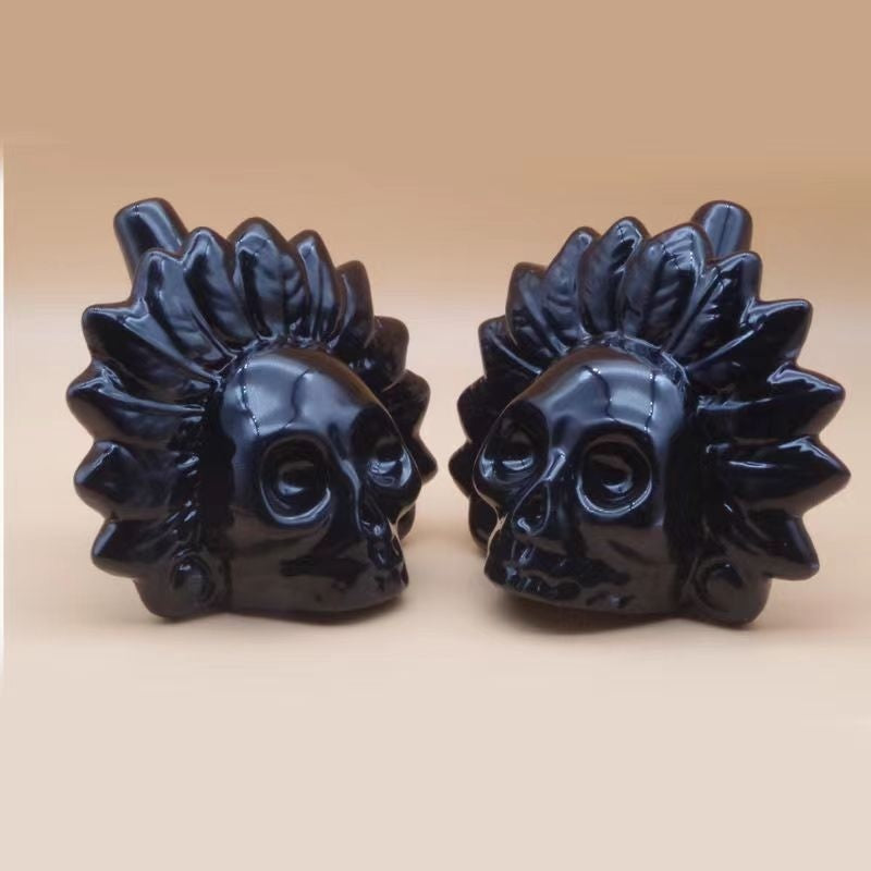 Halloween Skull Death Whistle | Scream Ocarina Musical Accessory